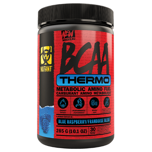 Mutant BCAA Thermo, 블루 라즈베리, 285g 