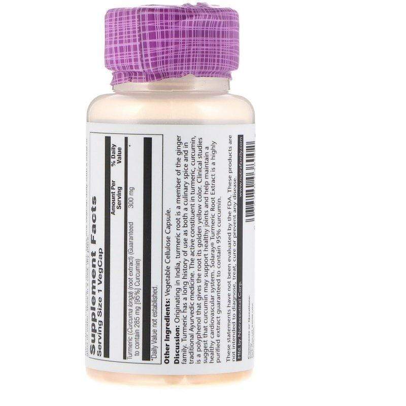 Solaray Turmeric Root Extract 300 mg 60 V-Caps
