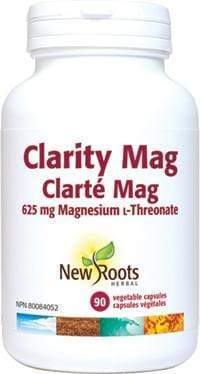 New Roots Clarity Mag 625mg 90 Capsules