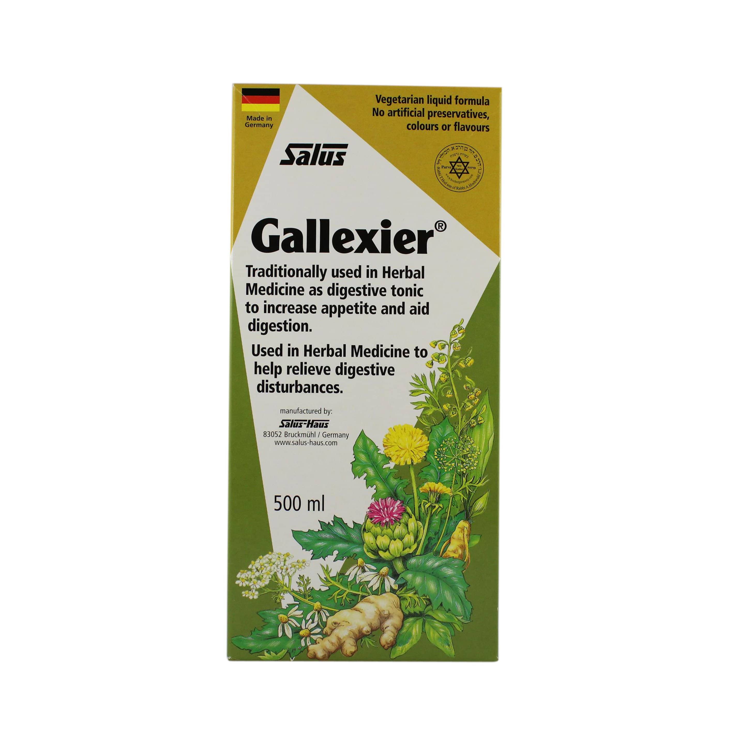 Salus Gallexier Herbal Bitters 500 ml