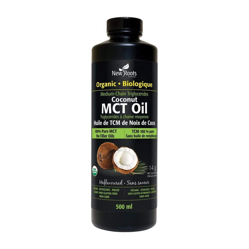 New Roots Organic Coconut MCT Oil 500 mL