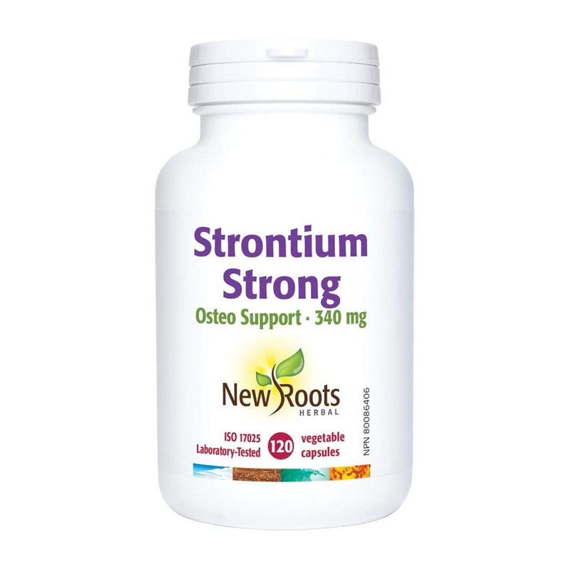 New Roots Strontium Strong 340 mg 120 Capsules
