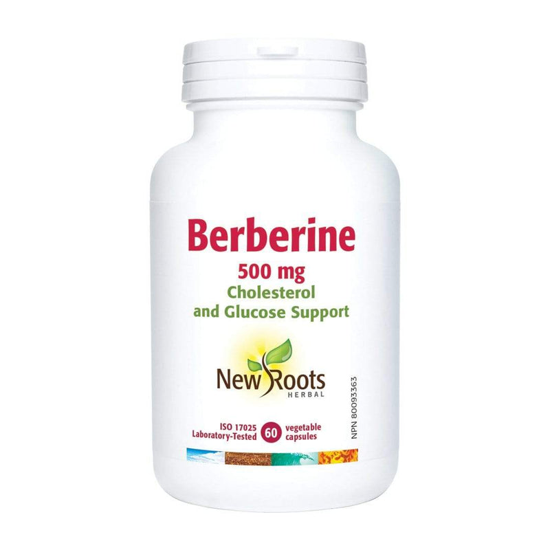 New Roots Berberine 500 mg Vegetable Capsules