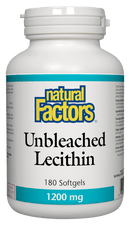 العوامل الطبيعية، الليسيثين غير المبيض، 180 كبسولة هلامية