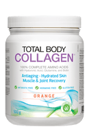 عوامل طبيعية كولاجين الجسم بالكامل باللون البرتقالي