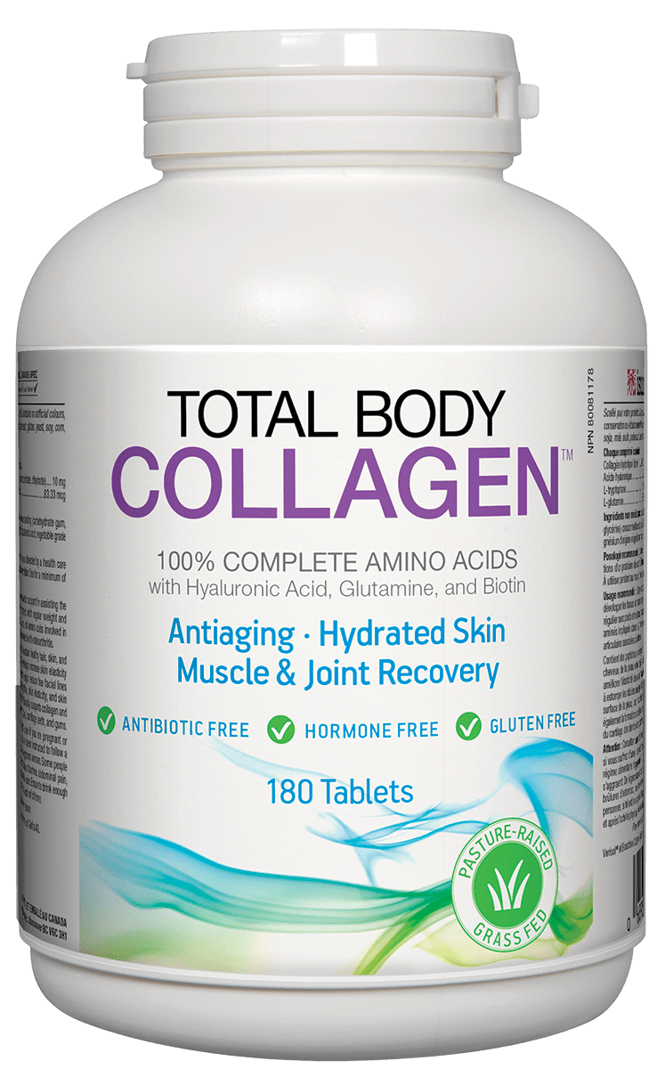Natural Factors Total Body Collagen 180 Tablets