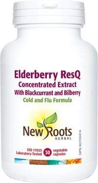 New Roots Elderberry ResQ Concentrated Extract (30 Capsules)