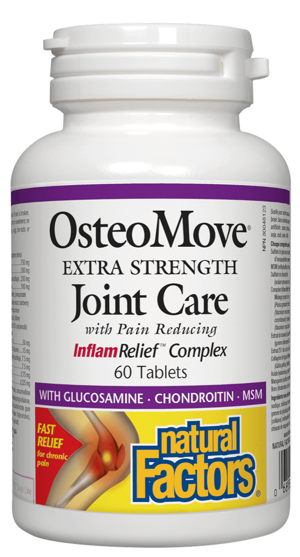 Natural Factors OsteoMove Joint Care Extra Strength Tablets