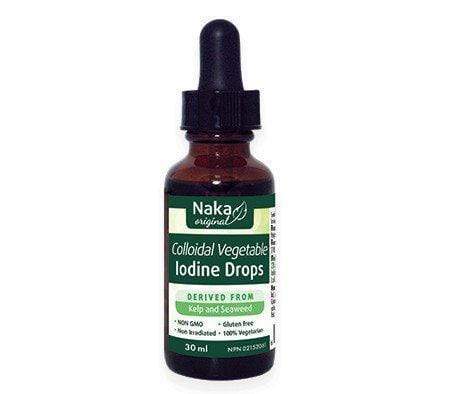 Naka Colloidal Vegetable Iodine Drops, 30 ml