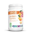 베가 단백질 &amp; 녹색 채소 - 트로피컬