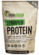 철 비건(Iron Vegan) - 싹이 튼 단백질 천연 초콜릿