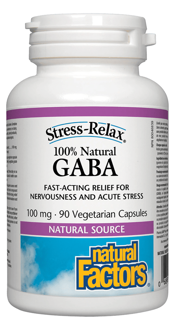 العوامل الطبيعية Stress-Relax GABA 250 mg