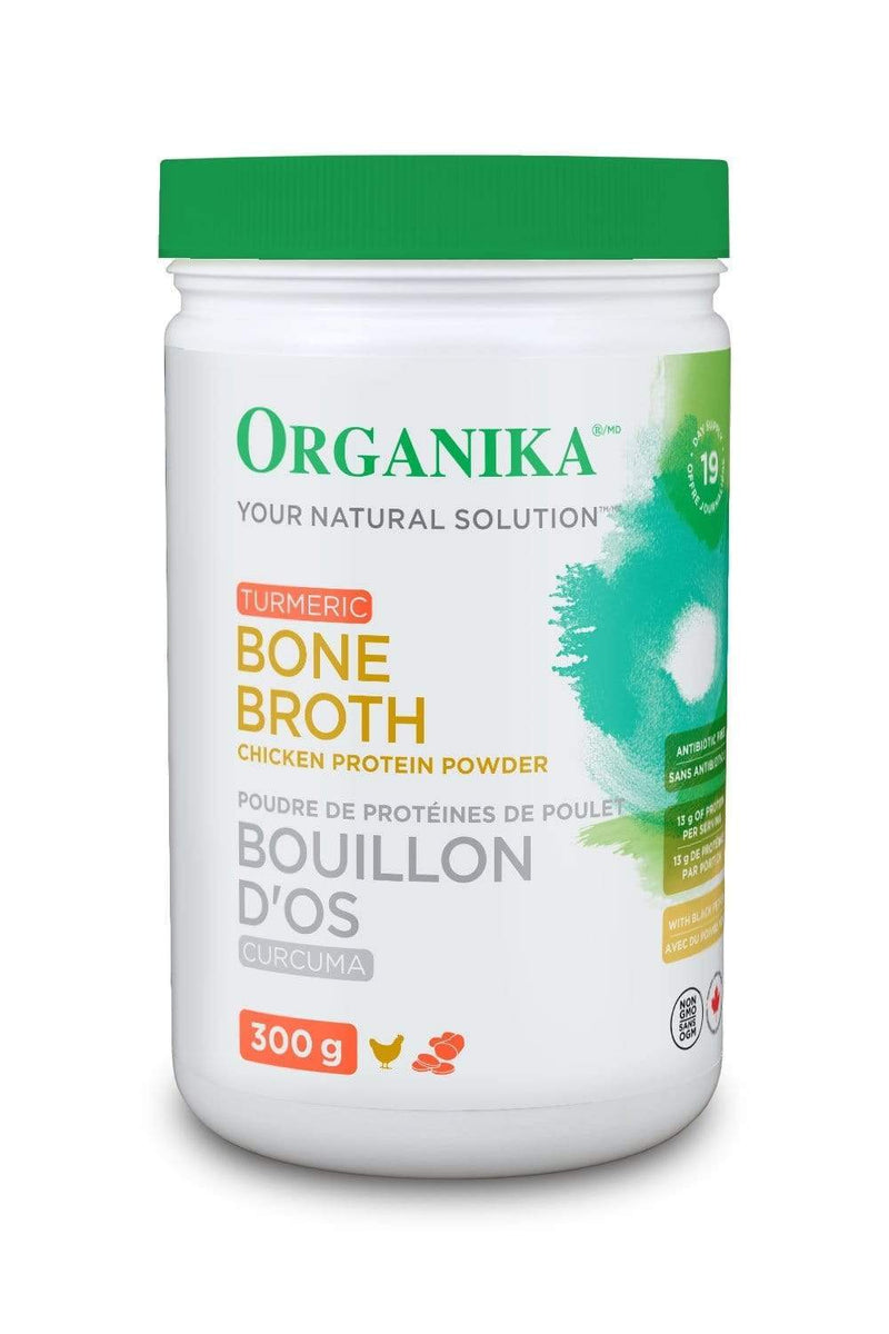 Organika Turmeric Bone Broth Chicken Protein Powder