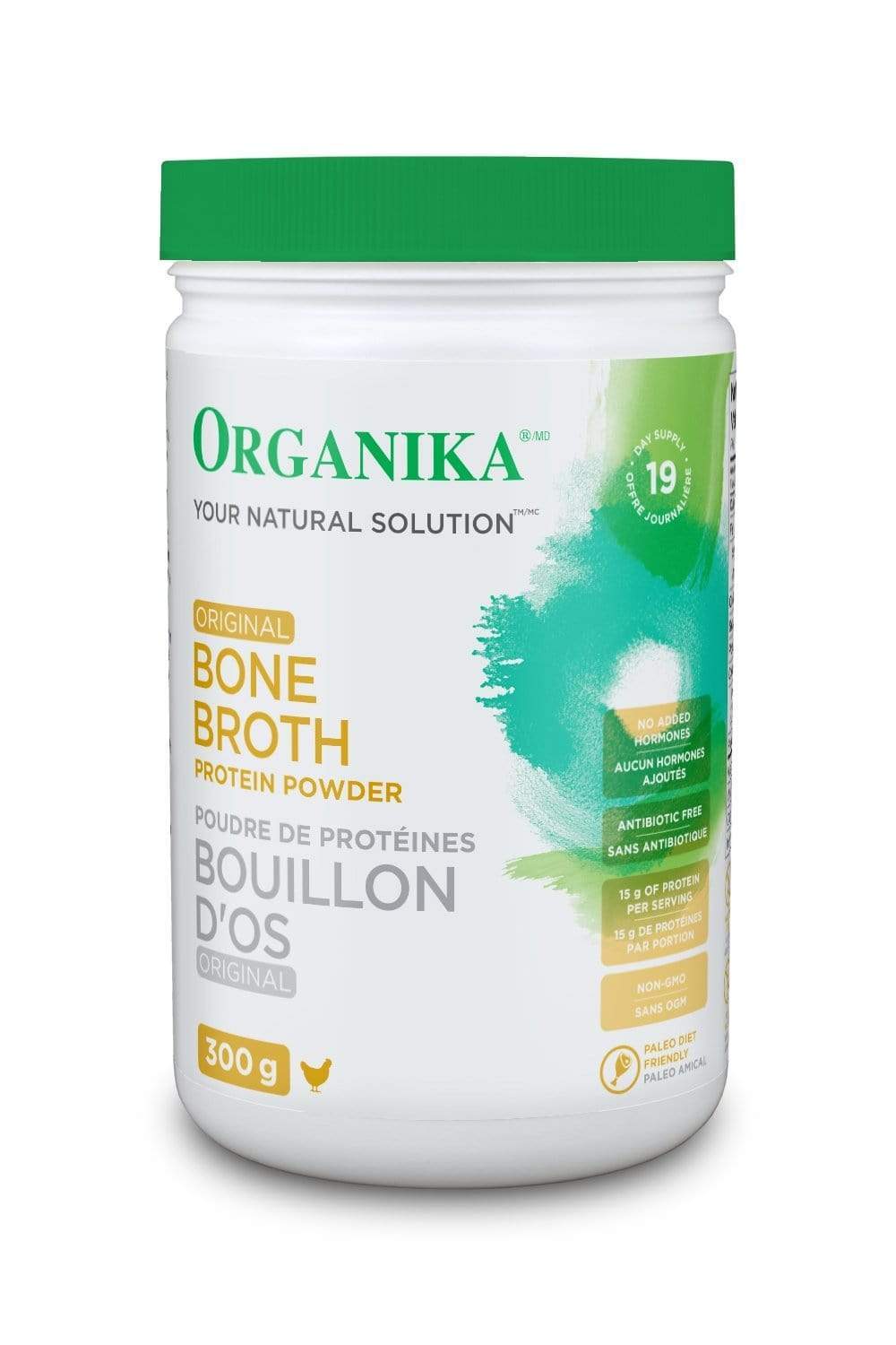 Organika Bone Broth Chicken Protein Powder 300 g