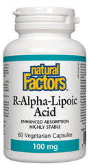내추럴 팩터스 R-리포산 100mg 60캡슐