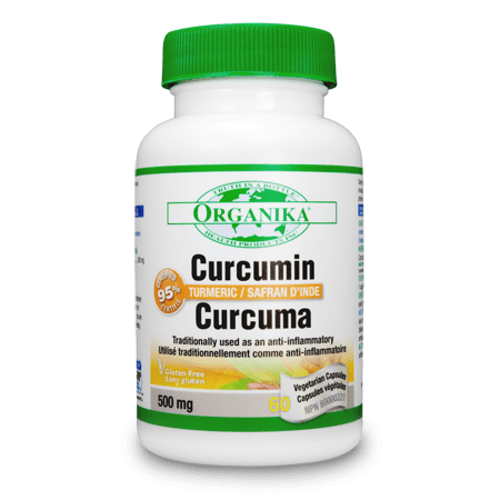Organika CURCUMIN 500MG 60 Capsules