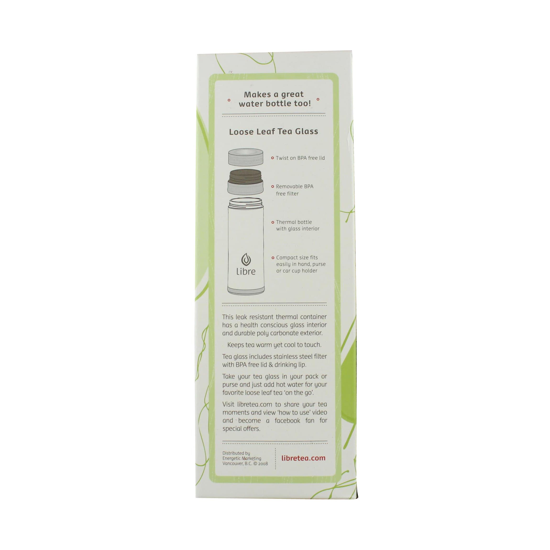 Libre Libre Loose Leaf Tea Glass