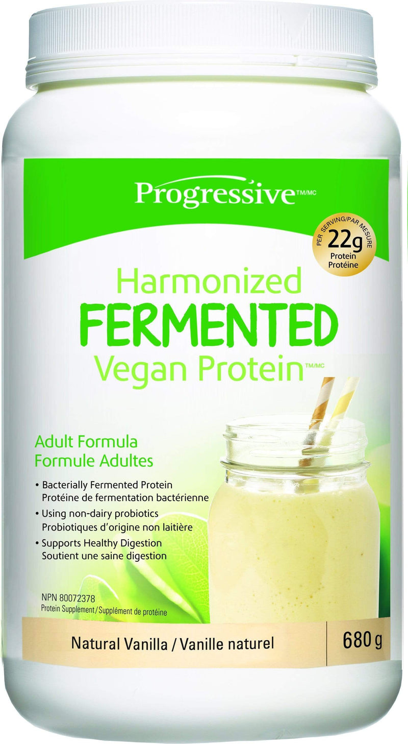 Progressive Harmonized Fermented Vegan Protein Natural Vanilla