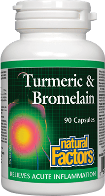 Natural Factors Turmeric & Bromelain