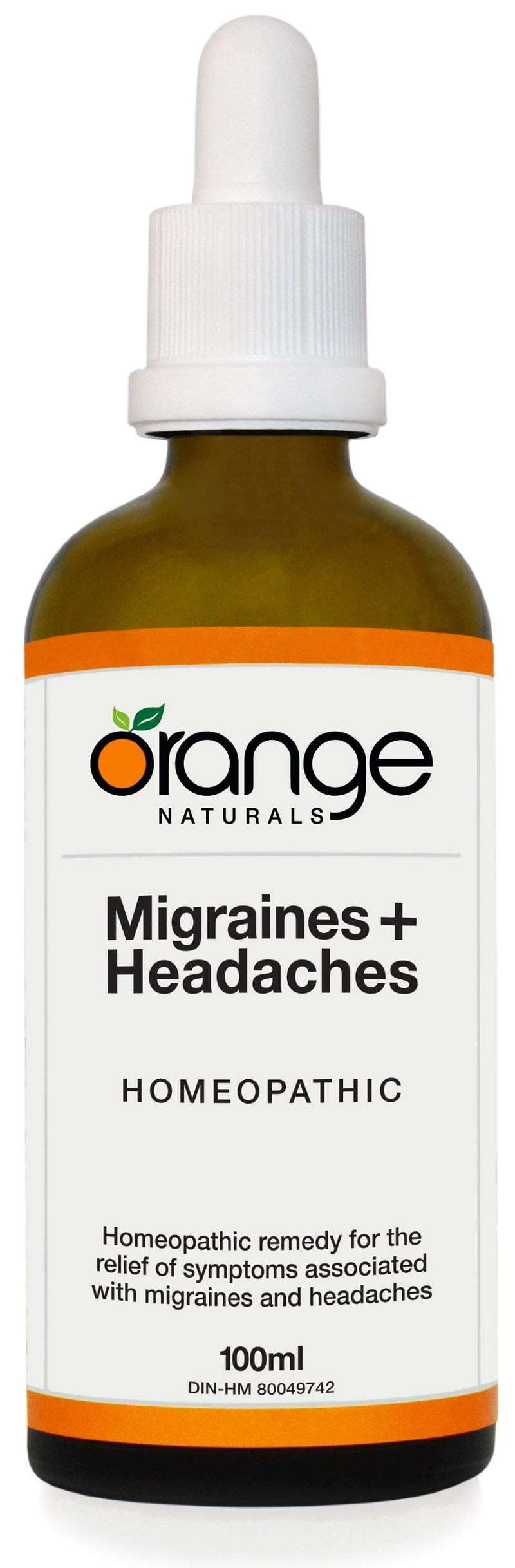 Orange Naturals Homeopathic Migraines + Headaches