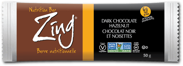 Zing Nutrition Bar - Dark Chocolate Hazelnut