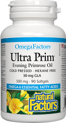 عوامل طبيعية زيت زهرة الربيع المسائية Ultra Prim 500 mg