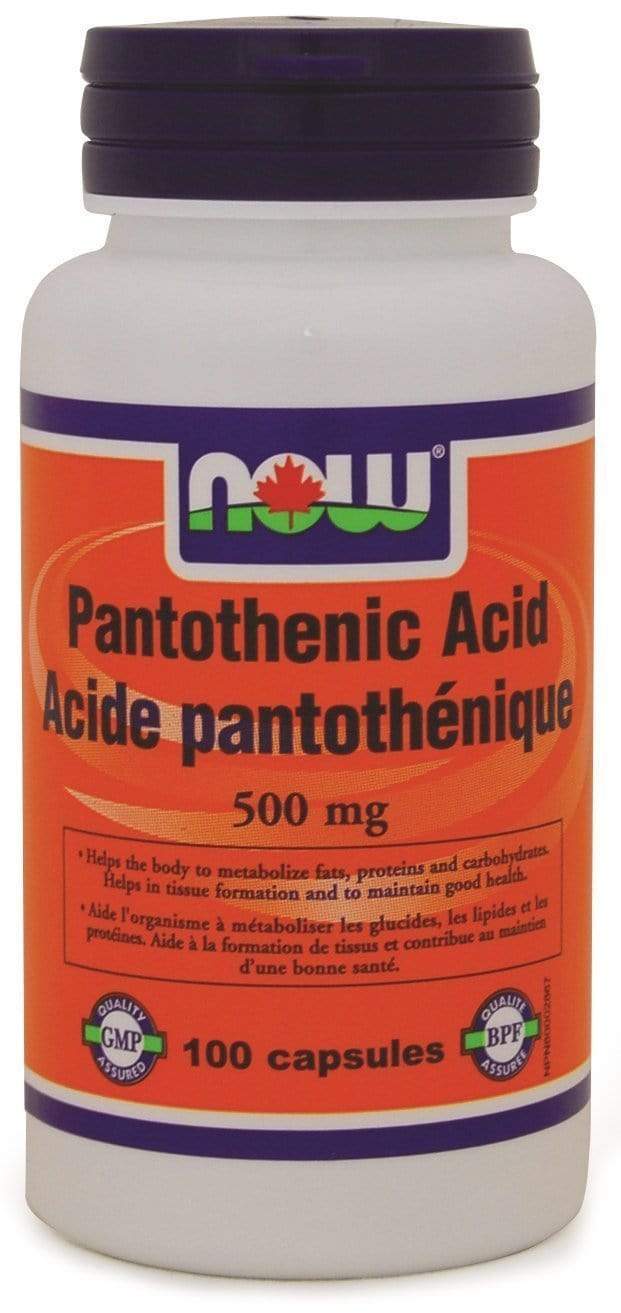 NOW Pantothenic Acid 500mg