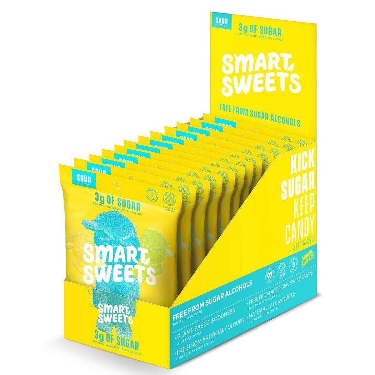 SmartSweets Sour Blast Buddies Box of 12