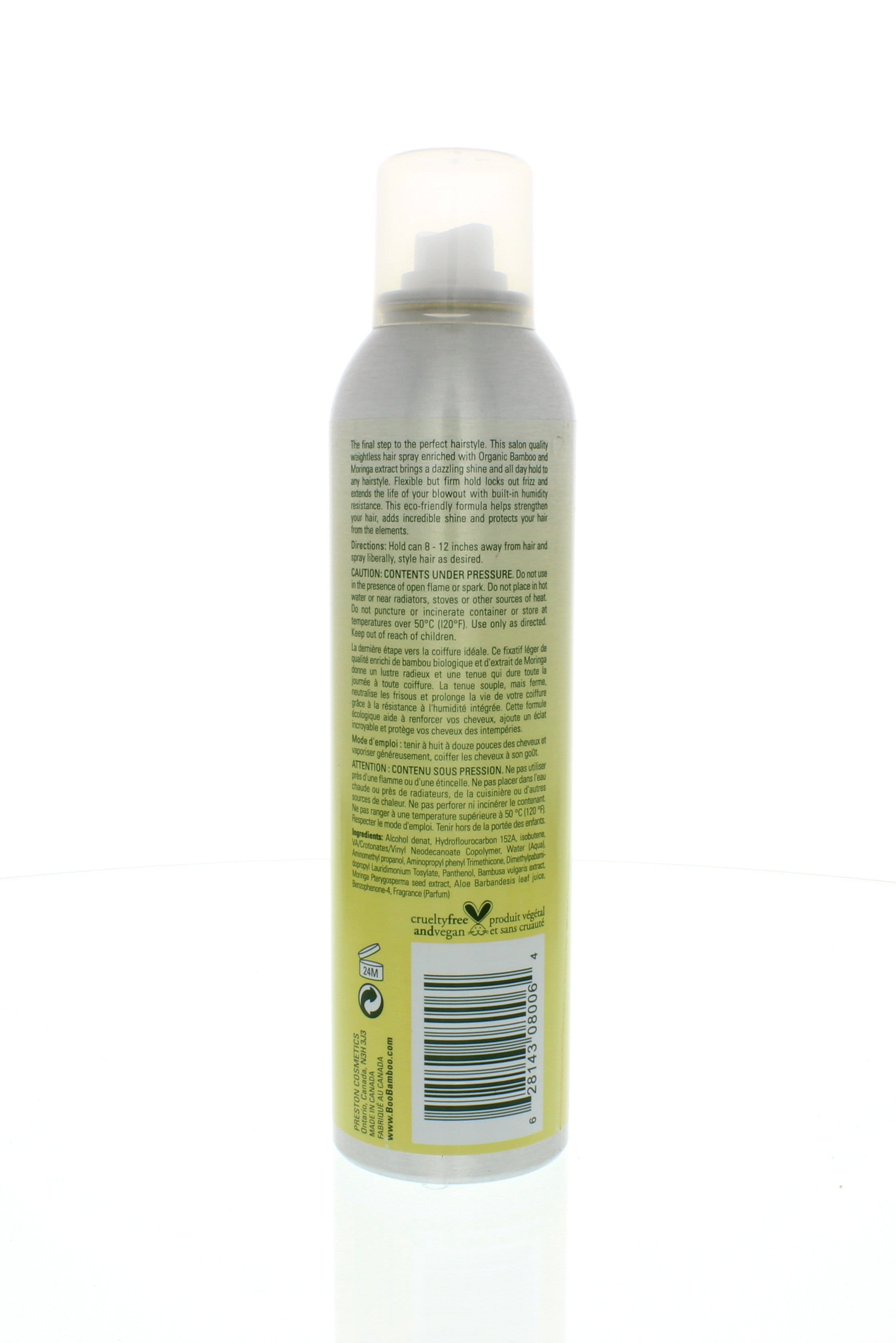 Boo Bamboo Boo Anti-Humidity Hair Spray