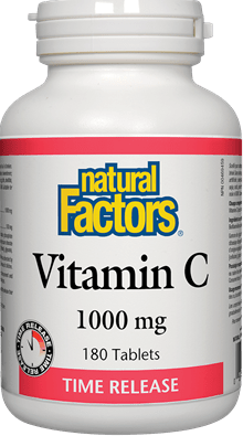 Natural Factors Vitamin C 1000 mg Time Release, 90 Tablets