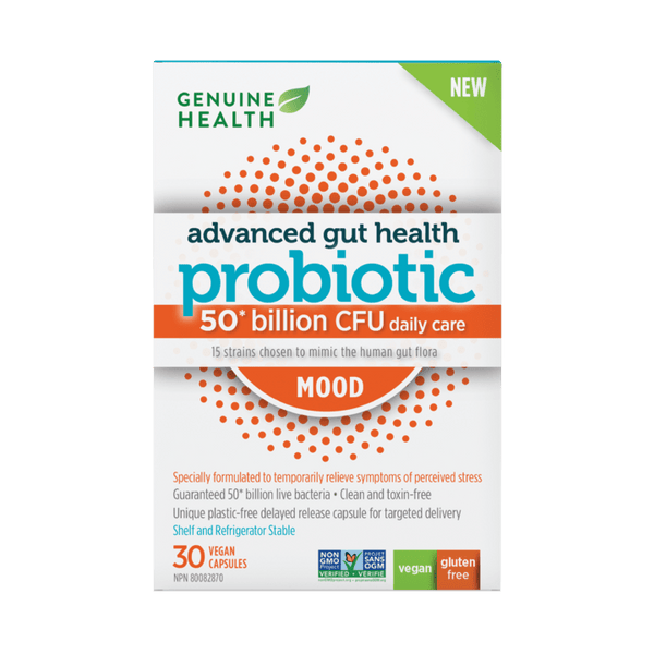 Genuine Health Advanced Gut Health Probiotic 50 million