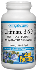 내추럴 팩터스 OmegaFactors Ultimate 3-6-9 1200mg