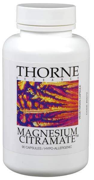 Thorne Research 마그네슘 시트라메이트 90 V-캡슐
