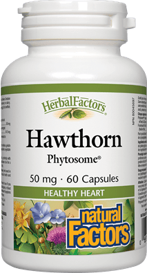 Natural Factors Hawthorn Phytosome 50mg 60 Capsules
