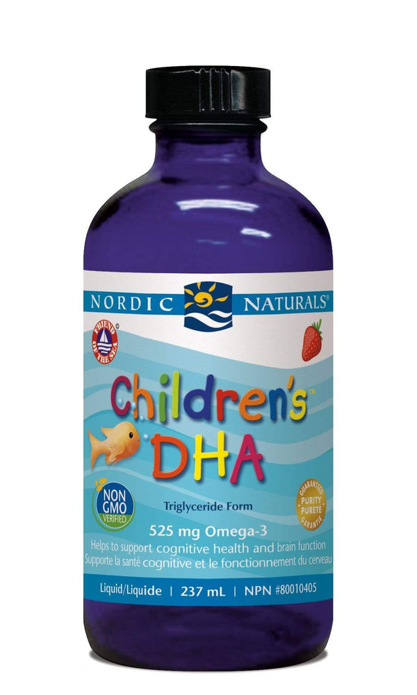 سائل DHA للأطفال من Nordic Naturals - نكهة الفراولة 
