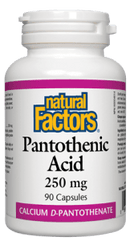 Natural Factors Pantothenic Acid (B5) 250 mg