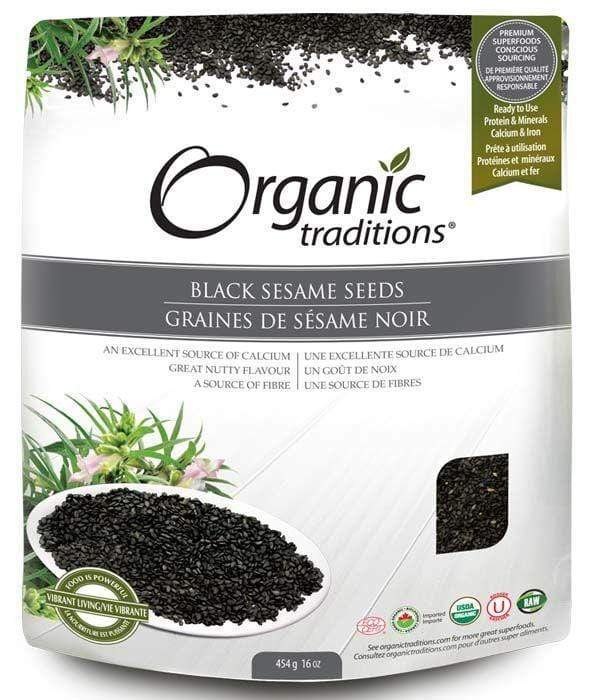 Organic Traditions Black Sesame Seeds