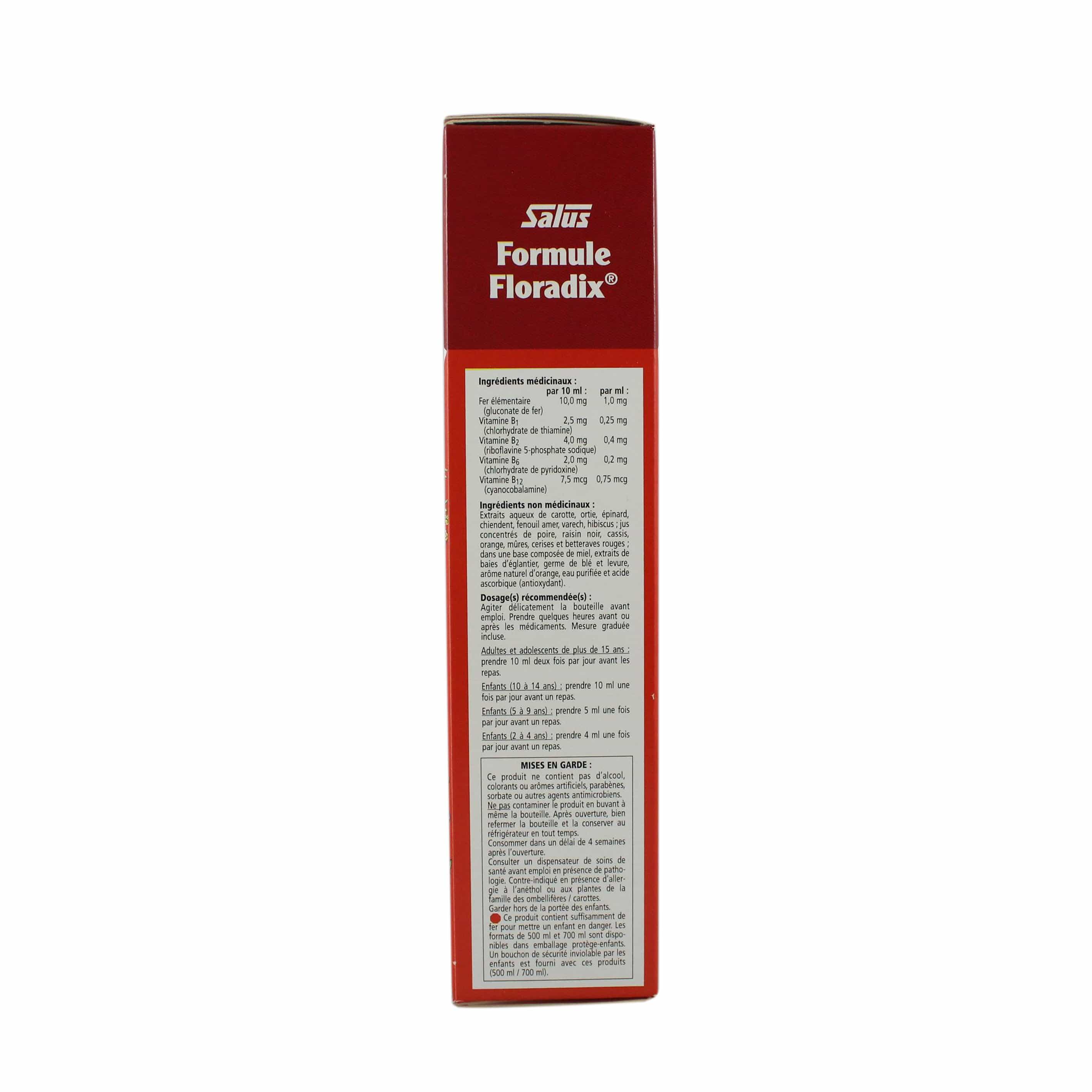 Salus Floradix Iron & Vitamin Liquid Formula
