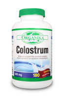 Organika COLOSTRUM (Bovine) 500MG 180 Capsules