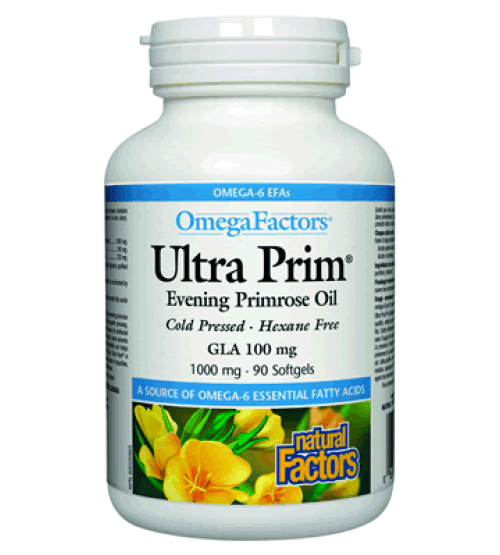 Natural Factors Ultra Prim - Evening Primrose Oil 1000 mg