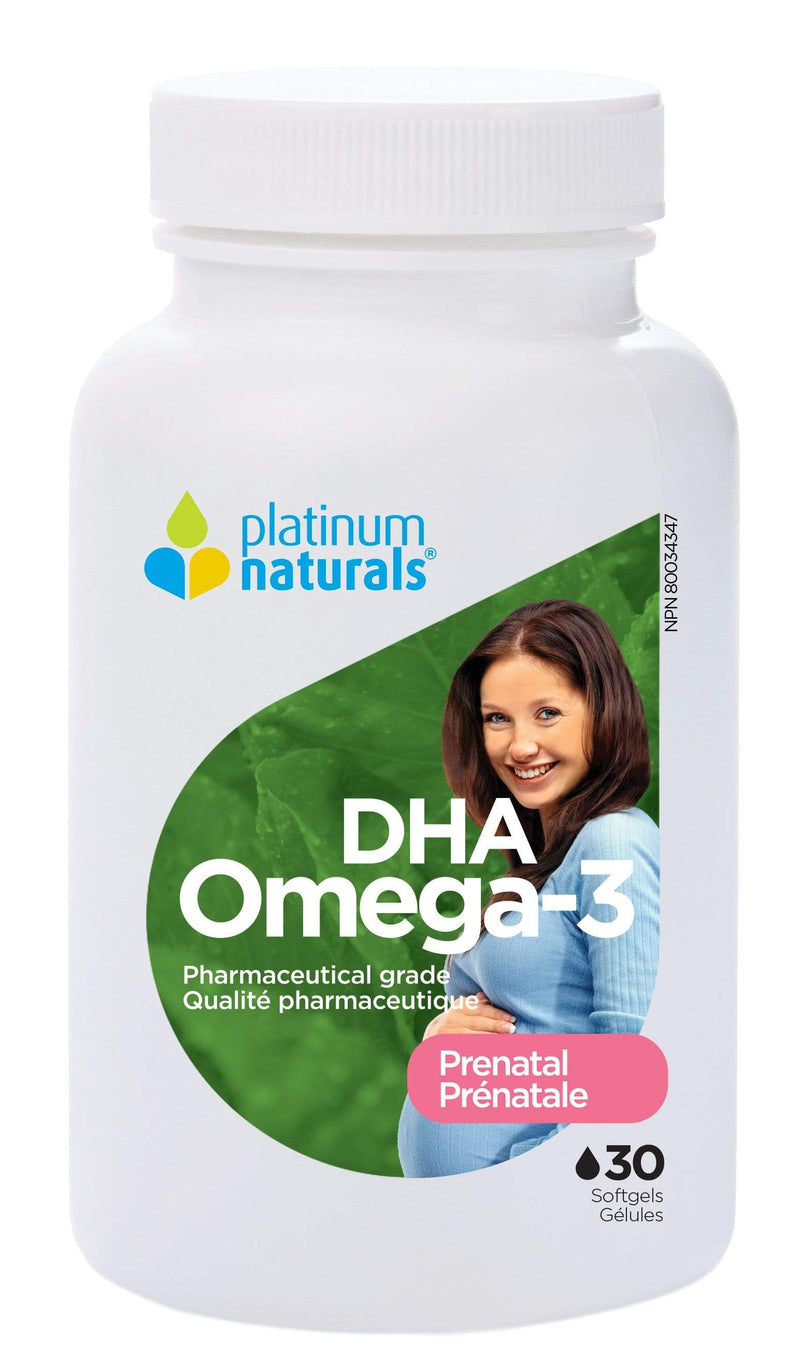 Platinum Prenatal Omega-3 DHA - Lemon