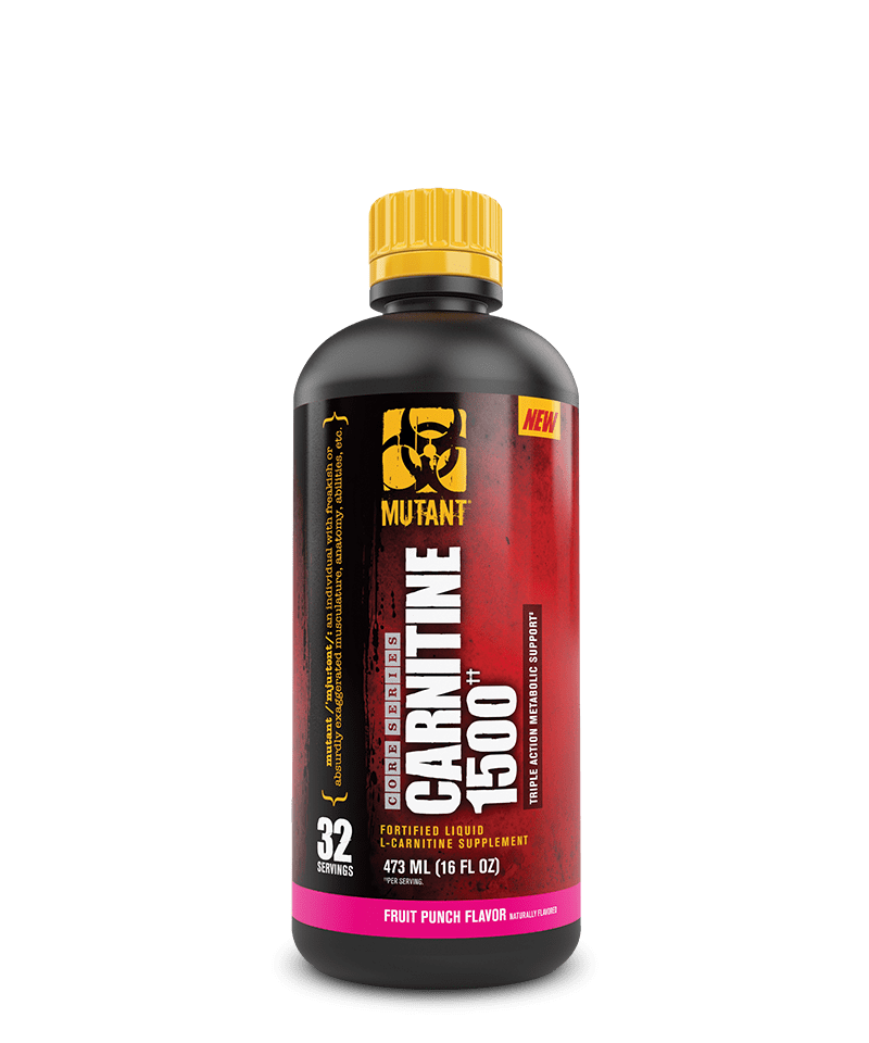 Mutant Carnitine 1500, Fruit Punch Flavour, 473 ml