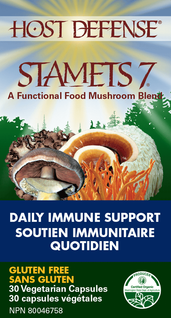 Host Defense Stamets 7 - Daily Immune Support