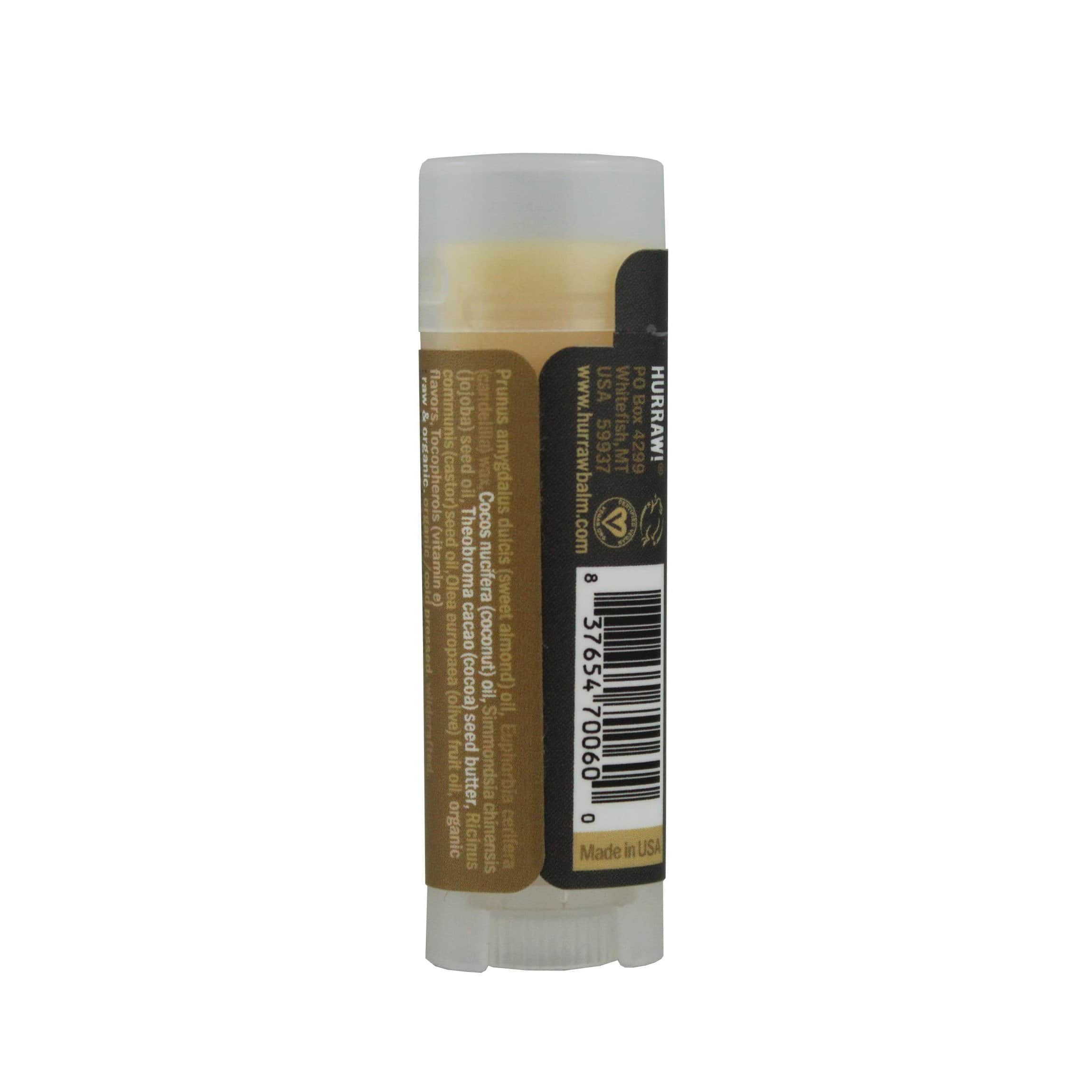 Hurraw!  Almond Lip Balm