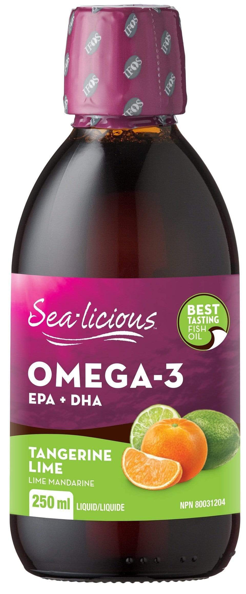أوميغا 3 المنعشة بالبحر من كارلين مع EPA + DHA - ليمون اليوسفي