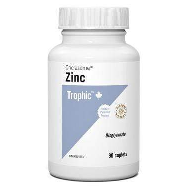 Trophic Zinc Chelazome 15mg 90 Caplets