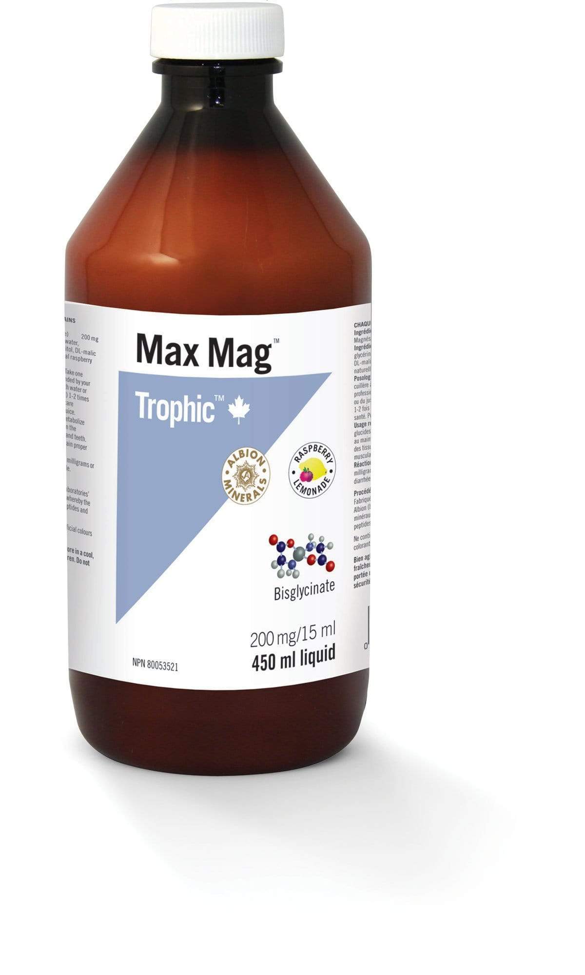 Trophic Max Mag Natural Raspberry Lemonade Flavour