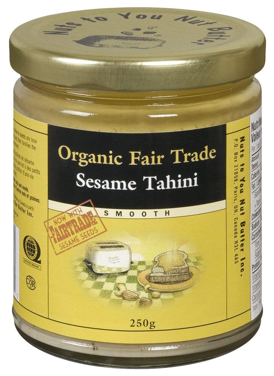 Nuts to You Nut Butter Organic Fair Trade Sesame Tahini - Smooth