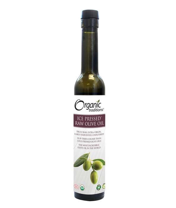 Organic Traditions ice Pressed Raw Olive Oil