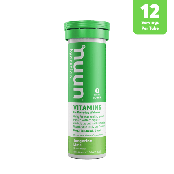 누운 비타민 귤 라임 | 싱글 튜브 x 12정 | Healtha.ca